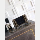 2026 CC Tweed FLAP BAG Black