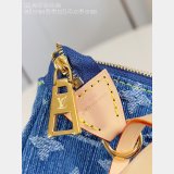 Louis Vuitton Pochette Accessoire Cargo Monogram Denim M27602 Bag