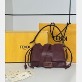Fendi Mamma Baguette Medium leather Bag