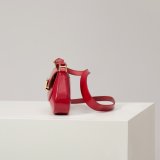 Prada 1BD345 Flap Calf Leather Shoulder Bag