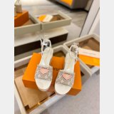 Louis Vuitton Helios Wedge Sandal