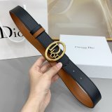 Reversible Dior Oblique Belt 30MM
