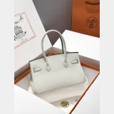 Luxury hermes Human handmade stiching birkin 29cm Handbag
