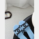 2026 CC Tulle Net Flat Slides