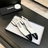 CC 26 Calfskin Flat Slingbacks