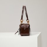 Prada Soft Calfskin Mini Dangle Top Handle Bag
