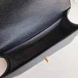AAA+ CC Le Boy Luxury Replica Black Bags Caviar 25cm