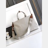 Prada Jardiniere cotton canvas handbag