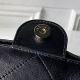 Perfect 1:1 Hobo Shiny AS6138 Black Bag
