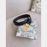 High Quality Christian Louboutin 3.5CM Rotating CD clasp Belt