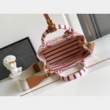 Prada Jardiniere cotton canvas handbag