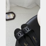 2026 CC Tulle Net Flat Slides