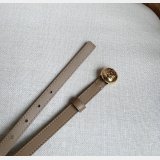 Top Loewe Smooth Calf Pebble Belt
