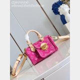 Louis Vuitton High Nano Speedy Monogram Denim M27603 Women Bag