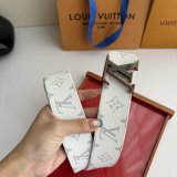 LV Initiales Monogram Reversible 40mm Belt