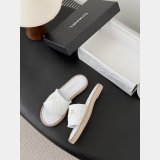 2026 Chanel raffia slide sandals