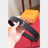 LV Shadow 40mm Reversible Belt black