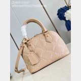 Louis Vuitton Alma BB Hazelnut Monogram Empreinte M28458 Handbag