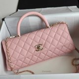Perfect 1:1 Chevron Quilted Coco Handle Bag