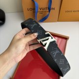 LV Initiales Monogram Reversible 40mm Belt