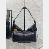 Christian Dior Large Dior Voyage Black Flat Macrocannage 5881 Bag
