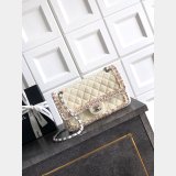 2026 CC Tweed FLAP BAG beige-pink